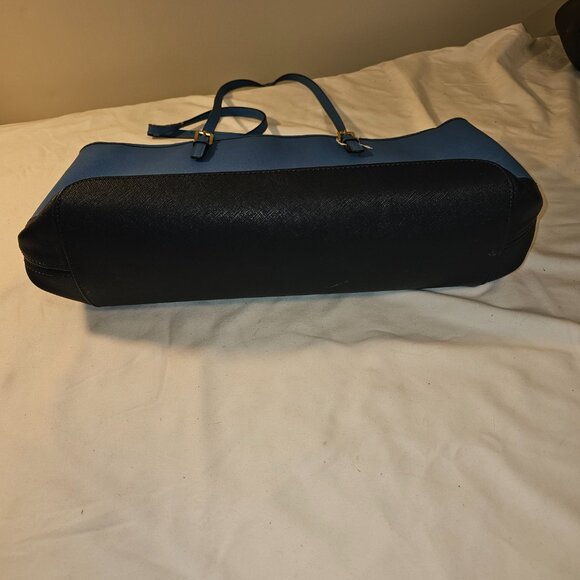 Michael Kors Blue-2 Tone Tote - Picture 3 of 6